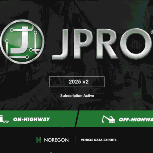 JPRO Professional 2025 V2 – Heavy-Duty Diagnostic Software (Newest Update)